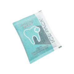 치과용 중형 부직포 얼음꽁꽁 친환경 아이스팩 50개 1세트 냉찜질