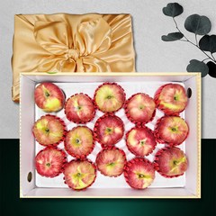 [코즈앤푸드] 사과선물세트 5kg 제수용 선물용 가정용 사과 추석 명절 선물세트 보자기, [코즈앤푸드] 사과 선물세트 1호, 1개
