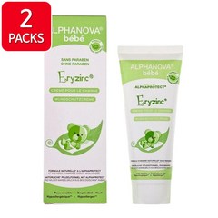 Alphanova Bebe Eryzinc 베베 아기 에리징크 기저귀 체인지 크림 75g 2팩