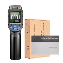 적외선 온도계 비접촉 온도 미터 산업 IR-thermometer, 1개