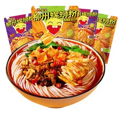 국내출하(당일발송)송리평 식품CHOUBAO 자기야 뤄쓰펀 중국 왕홍 우렁이 쌀국수350g, 걸쭉한 수프, 5개, 350g