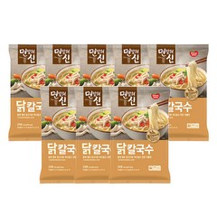 동원 면발의신 닭칼국수 234g, 8봉, 8개