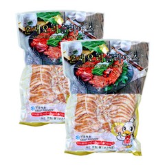 명일품 훈제오리슬라이스 800g*2봉, 800g, 2개