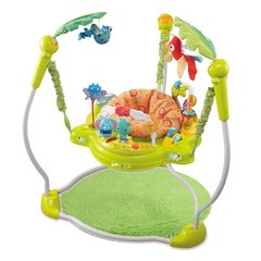 IMBABY 아기 점퍼의 자 장난감 수신 거부 아기 스윙 점퍼 어린이 열 대 숲 아기 의자 워커 요람, CHINA, 02 green