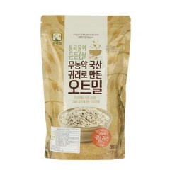 우리밀 무농약 국산 귀리로 만든 오트밀 360g, 3개