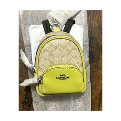 코치 백팩 가방 여성 COACH Mini Court Backpack Bag Charm NEW