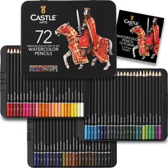 캐슬 수채색연필, 72색