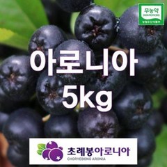 유기농 자연초생재배 초례봉아로니아냉동생과열매 상급 5kg / 농장 직배송, 5kg(1개), 1개