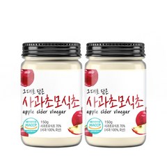 국민생활건강 사과 초모 식초, 2개, 150g