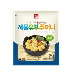 [다만세푸드] 한성 해물 유부주머니 600g / 유부초밥 전골, 1개