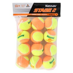 낫소 쿨볼 테니스공 오렌지(T1103), 색상:공통|사이즈:공통|스타일:공통|별도구성/추가구성:공통