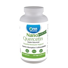 [해외]One Planet Nutrition Nano Quercetin(Sophorae Japonica Extract) Veggie Capsules 나노 퀘르세틴 베지 캡슐, 1팩, 240개