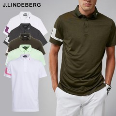 [J.LINDBERG] 남성 반팔 티셔츠 / 제이린드버그 골프웨어 히스 레귤러핏 폴로