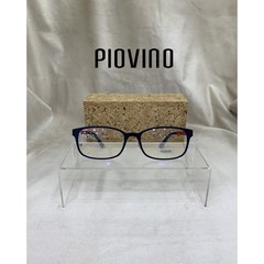 정품 100% 피오비노 국산안경 국산최고급울템 가볍고 튼튼한 안경 PIOVINO PV-IN3004 C58 무광남색&무광레드 안경선물 고도근시안경 고도수안경 페더핏