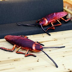 바퀴벌레인형 징그러운쿠션 친구선물 놀리기 벌레 곤충장난감 병맛템 인싸, 없음, 혼합색상