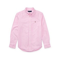 픽스키즈 폴로 Solid Long-Sleeve Oxford Shirt 핑크 옥스포드 남방 셔츠 #323677133003 뉴코아괴정점