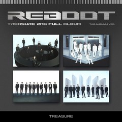 트레저 (TREASURE) 2ND FULL ALBUM - REBOOT(Tag Album Ver.) +버전선택 +11종중 1종 포토카드증정, onyx