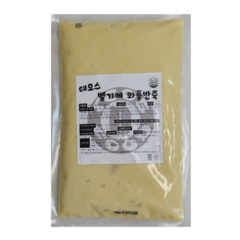 테오스 벨기에 와플 반죽 (업소용/ 소분형), 1kg, 5개