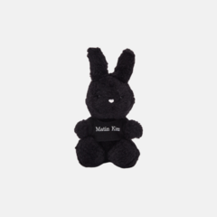 [당일발송] 마뗑킴 키링 블랙 버니 토끼 토이 Matin Kim Black Bunny Toy Keyring, 1개