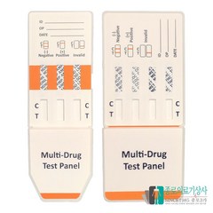 마약검사키트 필수검사4종 MOP COC MET THC 추가검사3종 MDMA AMP LSD 마약소변검사, 1개