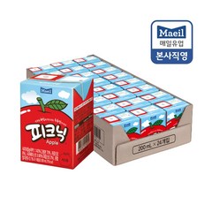 매일유업 피크닉 사과, 200ml, 24팩