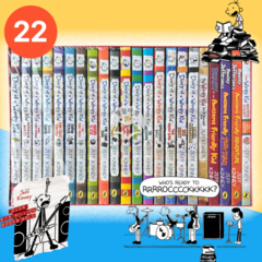 국내 무배 고퀄 윔피키드 다이어리 22권 세트 Diary of a Wimpy Kid 영어원서 음원제공 AR5점대