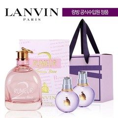 랑방 루머2 로즈 오드퍼퓸 50ml 미니 기획세트 (본품+미니2개+케이스), 본품50ml+미니2개+풀케이스, 본품50ml+미니2개+풀케이스