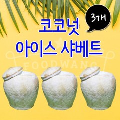 [마하] 아이스 코코넛 샤베트_170mlX3개_식자재쇼핑몰_푸드왕, 170ml, 3세트