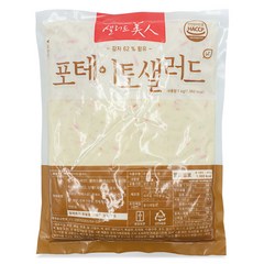 샐러드 미인 포테이토 샐러드1kg, 1kg, 1팩