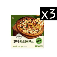 CJ제일제당 [CJ제일제당] 고메 클래식 콤비네이션 피자 405g x 3개