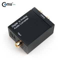 라이트컴 Coms PV457 디지털 to 아날로그 RCA 오디오 광 컨버터 Coaxial Toslink 옵티컬 변환 젠더 [G], 1개