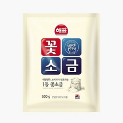 해표 꽃소금 500g x 10개, 상세페이지 참조, 상세페이지 참조