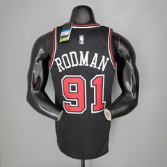 시카고불스 NBA 농구 유니폼 데니스 로드맨 스윙맨 져지 반티 블랙 CU 농구복