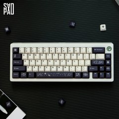 사오파오 GMK 갤럭시화이트 클론 키캡 PBT 체리 5면 (129키)