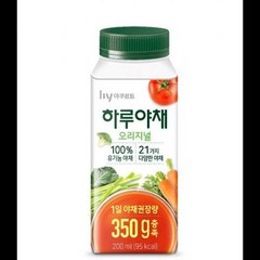 하루야채오리지날 한국야쿠르트 200ML x 10, 10개