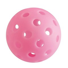 Pickleball Ball 야외 훈련 토너먼트 플레이를 위한 경량 피클 볼, 체육, 분홍색