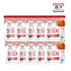 종가집 맛김치 80g, 10개