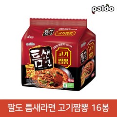 팔도 틈새라면 고기짬뽕 120g 16봉, 1개