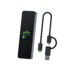 독케이스 SSD 외장하드 USB C타입 케이스 Dockcase M.2 NVMe Smart SSD Enclosure, DOCKCASE-5s PLP