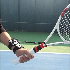 전문 테니스 트레이너 연습 서브 볼 머신 스포츠 훈련 도구 자체 학습 올바른 손목 자세 액세서리