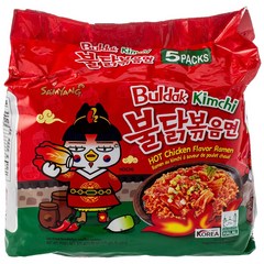 삼양 김치 불닭볶음면 140g x 5개