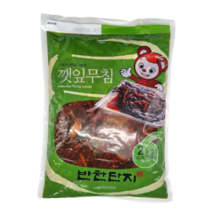 반찬단지 양념깻잎무침 2kg, 1개