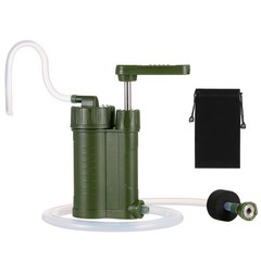 기도폐쇄 응급키트 하이킹 물 여과 시스템 정수기 야외 캠핑용 물 필터 비상 낚시 정수기, QJ-A7, CHINA, 1개