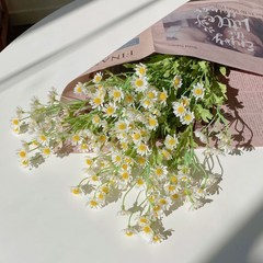 마트리카리아 들꽃 조화 2colors, 옐로우