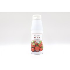 쓰리 인 원 내츄럴 믹스 딸기 500g 스트로베리 레진 떡 설기 내추럴 색소 식용 에이원 떡 농축액 향료 과즙, 1개