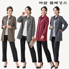 [쇼핑엔티] 마담엘레강스 네오 체크 상하세트