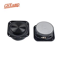 2.75 인치 70mm 찐빵 유형 우퍼 스피커 유닛 초박형 혼 6ohm 20W 2PCS, 없음, 보여진 바와 같이