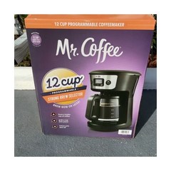 미스터 커피 12컵 프로그램 가능한 강력한 양조 선택기가 있는 커피 메이커 - ...