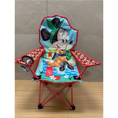 디즈니 캐릭터 아동 캠핑 의자 체어 프린세스 스파이더맨 미니마우스 토이스토리, 1개
