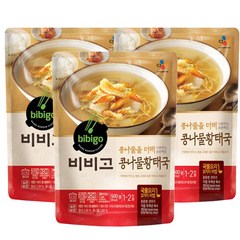 비비고 콩나물황태국, 500g, 3개